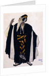 Costume design for a Jewish Elder for the drama 'Judith', 1922 by Leon Bakst
