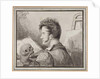 Self-portrait as a Young Man with Skull, by Alexander (1777-1832) Orlowski