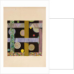 Textile design with spirals by Sergei Vasil'evich Chekhonin