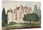 Chateau de la Roche Bagnoles, Normandy, 1935 by Sergei Vasil'evich Chekhonin