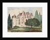 Chateau de la Roche Bagnoles, Normandy, 1935 by Sergei Vasil'evich Chekhonin