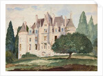 Chateau de la Roche Bagnoles, Normandy, 1935 by Sergei Vasil'evich Chekhonin