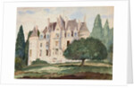 Chateau de la Roche Bagnoles, Normandy, 1935 by Sergei Vasil'evich Chekhonin