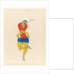 Maria Kuznetsova, costume design for 'L'Adoration', 1922 by Leon Bakst