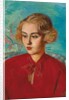 Woman in Red, 1936 by Boris Dmitrievich Grigoriev