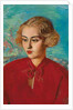 Woman in Red, 1936 by Boris Dmitrievich Grigoriev