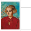 Woman in Red, 1936 by Boris Dmitrievich Grigoriev
