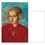 Woman in Red, 1936 by Boris Dmitrievich Grigoriev