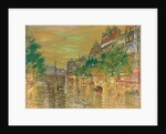 Rue Royale, Paris, by Konstantin Alekseevich Korovin
