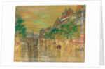 Rue Royale, Paris, by Konstantin Alekseevich Korovin