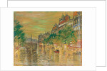 Rue Royale, Paris, by Konstantin Alekseevich Korovin