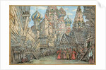 Set design for Act I of the opera 'Khovanshchina', by Konstantin Alekseevich Korovin