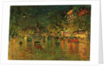 Place de la Republique, Paris by Konstantin Alekseevich Korovin