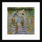 Young Boys Fishing for Crayfish, by Nikolai Petrovich Bogdanov-Belsky