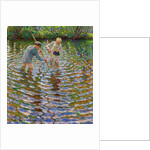Young Boys Fishing for Crayfish, by Nikolai Petrovich Bogdanov-Belsky