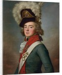 Portrait of Brigadier Valerian Aleksandrovich Zubov by Jean Louis Voille
