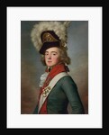 Portrait of Brigadier Valerian Aleksandrovich Zubov by Jean Louis Voille