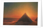 The Great Pyramid at Giza, 1878 by Ivan Konstantinovich Aivazovsky