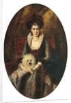 Portrait of the artist's wife, Maria Alekseevna Makovskaya, by Konstantin Egorovich Makovsky