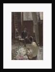 In the Artist's Studio by Konstantin Alekseevich Korovin