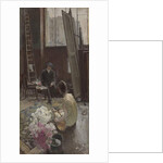 In the Artist's Studio by Konstantin Alekseevich Korovin