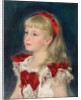 Mademoiselle Grimprel with a Red Ribbon, 1880 by Pierre Auguste Renoir
