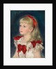 Mademoiselle Grimprel with a Red Ribbon, 1880 by Pierre Auguste Renoir