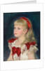 Mademoiselle Grimprel with a Red Ribbon, 1880 by Pierre Auguste Renoir