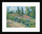The Harvest, Pontoise, 1880 by Camille Pissarro