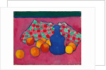Blue Vase with Oranges, 1907 by Alexej von Jawlensky