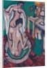 Two Nudes in a Shallow Tub, c. 1912/1913-1920 by Ernst Ludwig Kirchner