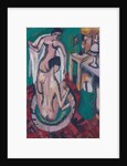 Two Nudes in a Shallow Tub, c. 1912/1913-1920 by Ernst Ludwig Kirchner
