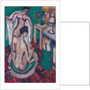 Two Nudes in a Shallow Tub, c. 1912/1913-1920 by Ernst Ludwig Kirchner