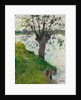 Willow by the River; Saule au bord de la riviere, c. 1891 by Gustave Caillebotte