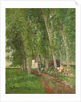 Undergrowth at Moret, 1902 by Camille Pissarro