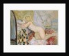 Nude Lying Against a Bed, by Henri Lebasque