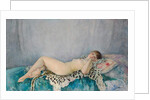 Nude on Leopard Skin, Le Cannet, 1926 by Henri Lebasque