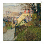 The House of Therese Krones in Dobling in Vienna, c.1912-1914 by Carl Moll