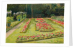 The Flower Terrace in the Wannsee Garden, 1921 by Max Liebermann