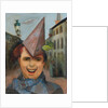 Self-portrait with a Paper Hat and Blue Scarf, c.1936 by Felix Nussbaum