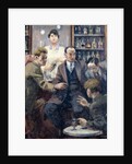 Discussion in a Bar, 1932 by Emil Cardinaux