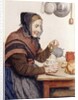 Grandmother with Coffee, 1904 by Albert Anker