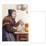 Grandmother with Coffee, 1904 by Albert Anker