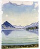 Thunersee at Leissingen, 1909 by Ferdinand Hodler