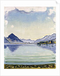 Thunersee at Leissingen, 1909 by Ferdinand Hodler