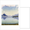 Thunersee at Leissingen, 1909 by Ferdinand Hodler