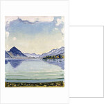Thunersee at Leissingen, 1909 by Ferdinand Hodler