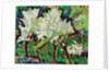 Flowering Trees IV; Bluhende Baume IV, 1909 by Ernst Ludwig Kirchner