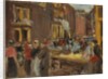 Jewish Quarter in Amsterdam; Judengasse in Amsterdam, Ecke Jodenbreestraat, 1905 by Max Liebermann