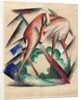Deer, 1912 by Franz Marc